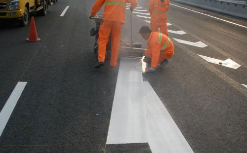 灵台丙烯酸标线涂料