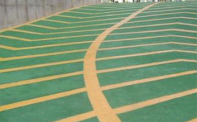 灵台止滑车道材料