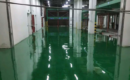 11月灵台灵台环氧地坪施工高峰来袭，梦得来化工多项目同步推进保交付